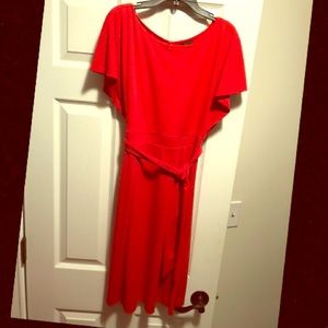 Ann Taylor red dress